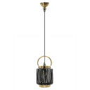 16"H Ford Lantern 1-Light Metal Pendant