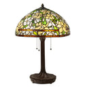25.75" H Daffodil Tiffany-Style Stained Glass Table Lamp