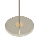 65.5"H Jessie Gold & Silver Candlestick Floor Lamp