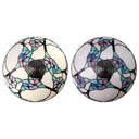 Tula 24.75" H Tiffany-style Teal Bowl Shade Stained Glass Table Lamp