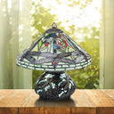 10.5"H Tiffany Style Dragonfly Accent Lamp