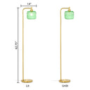 63"H Rowan Globe Shade Floor Lamp