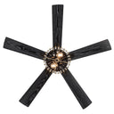 Carrie River of Goods Oil-Rubbed Bronze Metal 2-Light 52-Inch Ceiling Fan