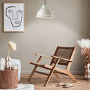 14" W 1-Light Aden Metal Pendant