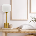 21"H Eagan Globe Shade Table Lamp