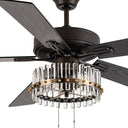 Carrie River of Goods Oil-Rubbed Bronze Metal 2-Light 52-Inch Ceiling Fan