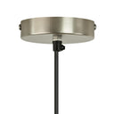 8.25" W Taylor Industrial Blue and Silver Cone-Like Shade Pendant