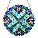 12"H Stained Glass Halston Window Panel