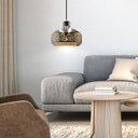 12"H Chapel Hill Teardrop 1-Light Metal Pendant