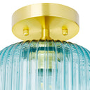 10.25"H Jeanine Globe Ceiling Light