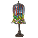 26" H Pond Lily Tiffany-Style Stained Glass Table Lamp