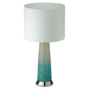 22" H 1-Light Lorida Glass and Metal Table Lamp