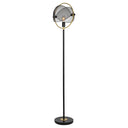 63.25"H Hendrickson Industrial Metal Floor Lamp