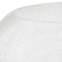 11.5" H Libby Black Tripod Table Lamp with a Textured Clear Glass Globe Shade