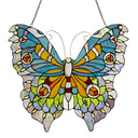 20.5"H Stained Glass Swallowtail Butterfly Window Panel