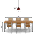 6" W Anthony Retro Red Hand-Blown Glass Globe Shade Pendant Light with Hand Cut Polka Dot Design