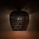 8" W Urban Copper Globe Shade Pendant Light