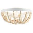 15" Delilah Boho Semi-Flush Mount Ceiling Fixture