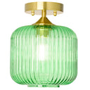 10.25"H Jeanine Globe Ceiling Light