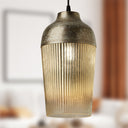 6.8'' W 1-Light Andrea Metal and Glass Pendant