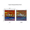 Sydney Opera House Stained Glass Window Panel