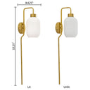 32"H Davia Retro Wall Sconce