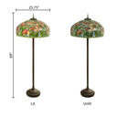 69" H Amaya Tiffany-Style Stained Glass Floor Lamp