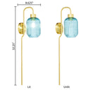 32"H Davia Retro Wall Sconce