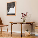 20"H Hand Blown Glass 5 Calla Lily Uplight Accent Lamp