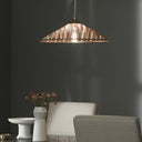 20" 1-Light Rosalinde Pendant Light Gold
