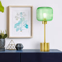 21"H Eagan Globe Shade Table Lamp