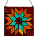 12" H Shelby Stained Glass Window Panel