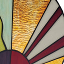 12.75"H Serenity Stained Glass Window Panel