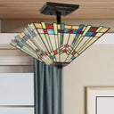 16" Orson Craftsman Semi-Flush Mount Ceiling Fixture