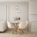 7.25"H Gael Retro Globe Shade Pendant Light