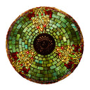 65"H Hampstead Tiffany Style Stained Glass Floor Lamp