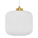 7.25"H Gael Retro Globe Shade Pendant Light