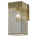 River of Goods Dixsie Brown Brushed Metal Wall-Mounted Outdoor Light