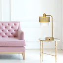 19.5"H Xander Gold Drum Shade Table Lamp
