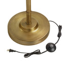 66.5" H Clara Metal & Glass Floor Lamp