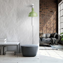 28.5" H Gwen Industrial Indoor Plug In Wall Sconce with Dome Shaped Shade