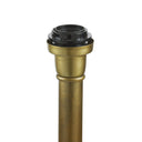 66.5" H Clara Metal & Glass Floor Lamp