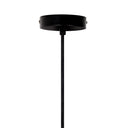 Zeke 22"W Tiered Natural and Black Jute Pendant Light
