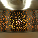 16"H Sorrento Teardrop 1-Light Metal Pendant