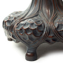 35.5'' H Rose Bush Tiffany-Style Stained Glass Table Lamp