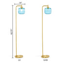 63"H Rowan Globe Shade Floor Lamp