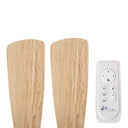 42"W Caelan Remote-Controlled 2-Light Ceiling Fan