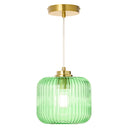 7.25"H Gael Retro Globe Shade Pendant Light