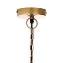 12.25"W 1-Light Milani Metal Tiered Empire Pendant