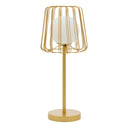 19.75"H Lucai Caged Globe Shade Table Lamp Silver or Gold